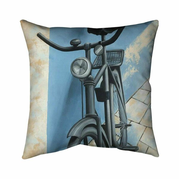 Fondo 20 x 20 in. Abandoned Bicycle-Double Sided Print Indoor Pillow FO2795725